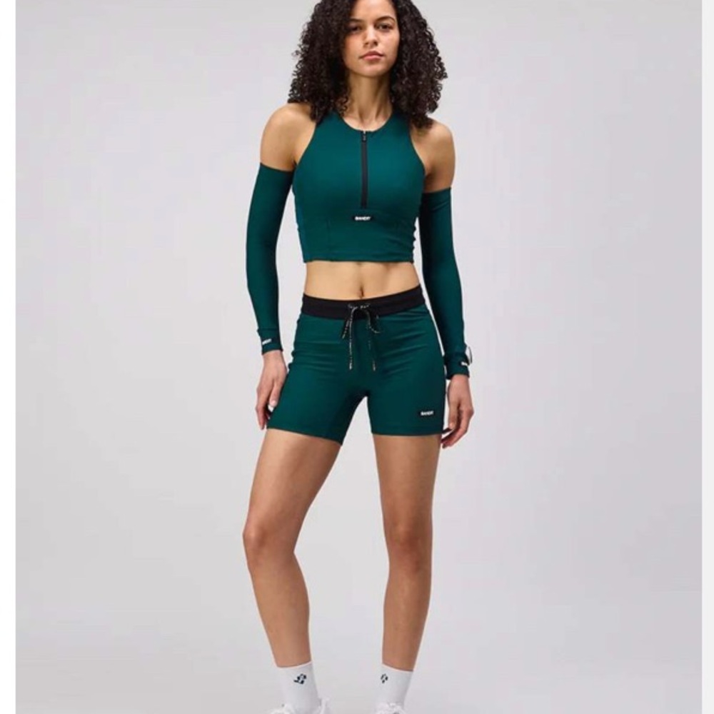 Bandit Cadence Race Zip Crop (S)